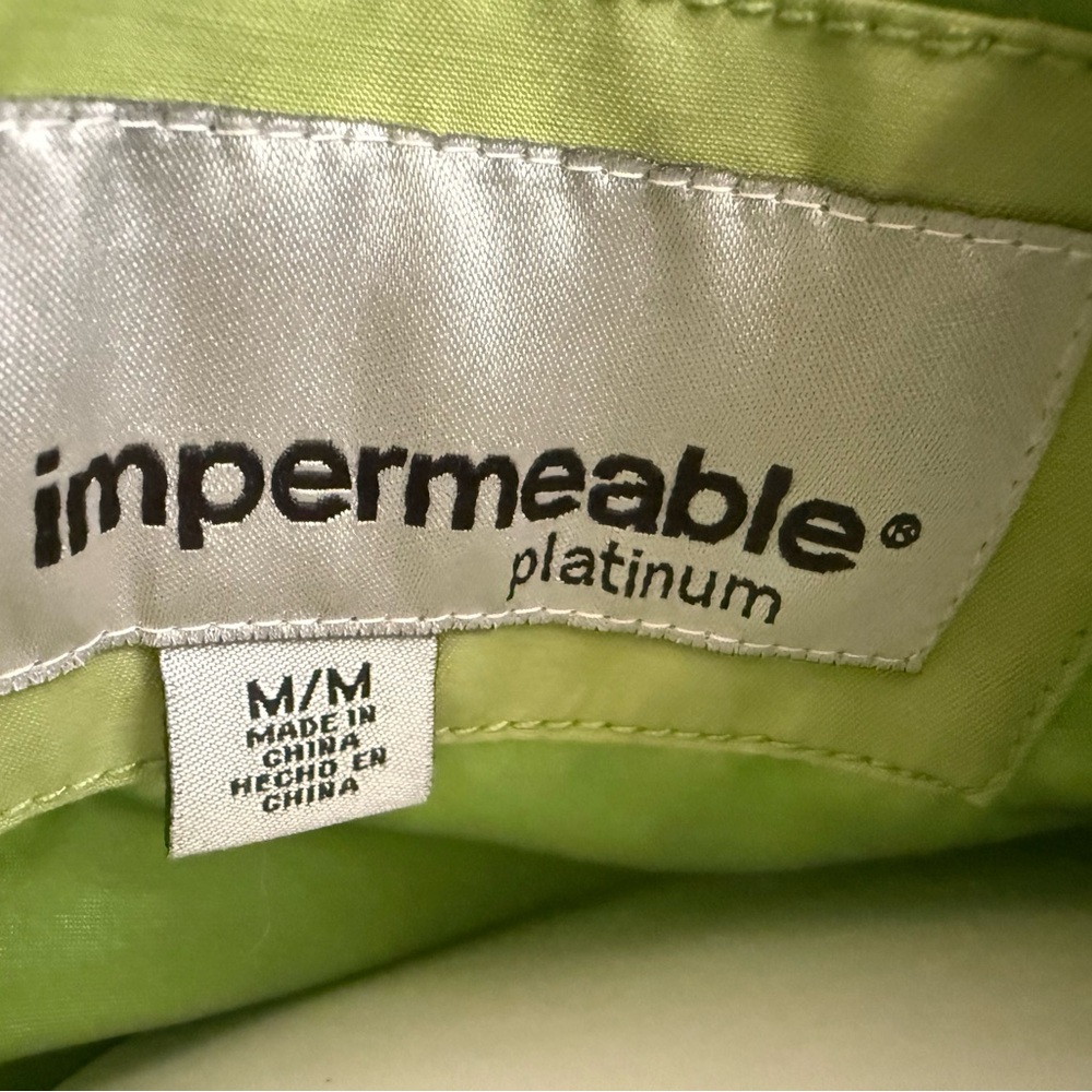 Light Green Women's Trench Coat - Picture 5 of 5